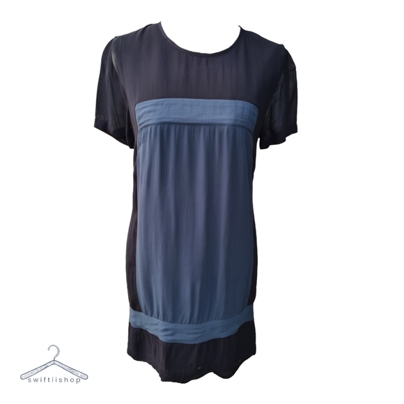 French Connection Dresses & Skirts - French Connection UK 4 Colour Block Lightweight Shift Dress